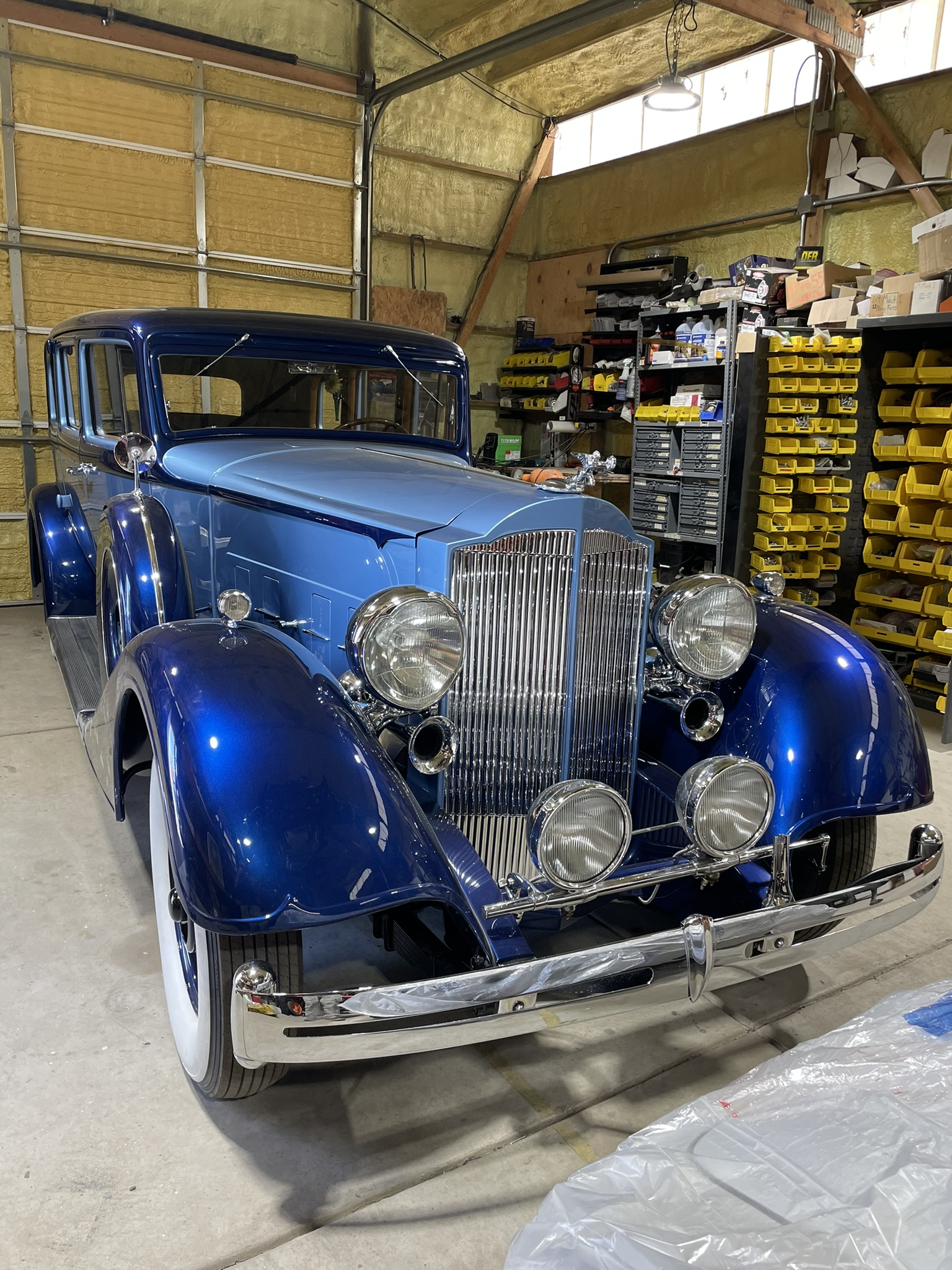 34 Packard Super 8 intake picture